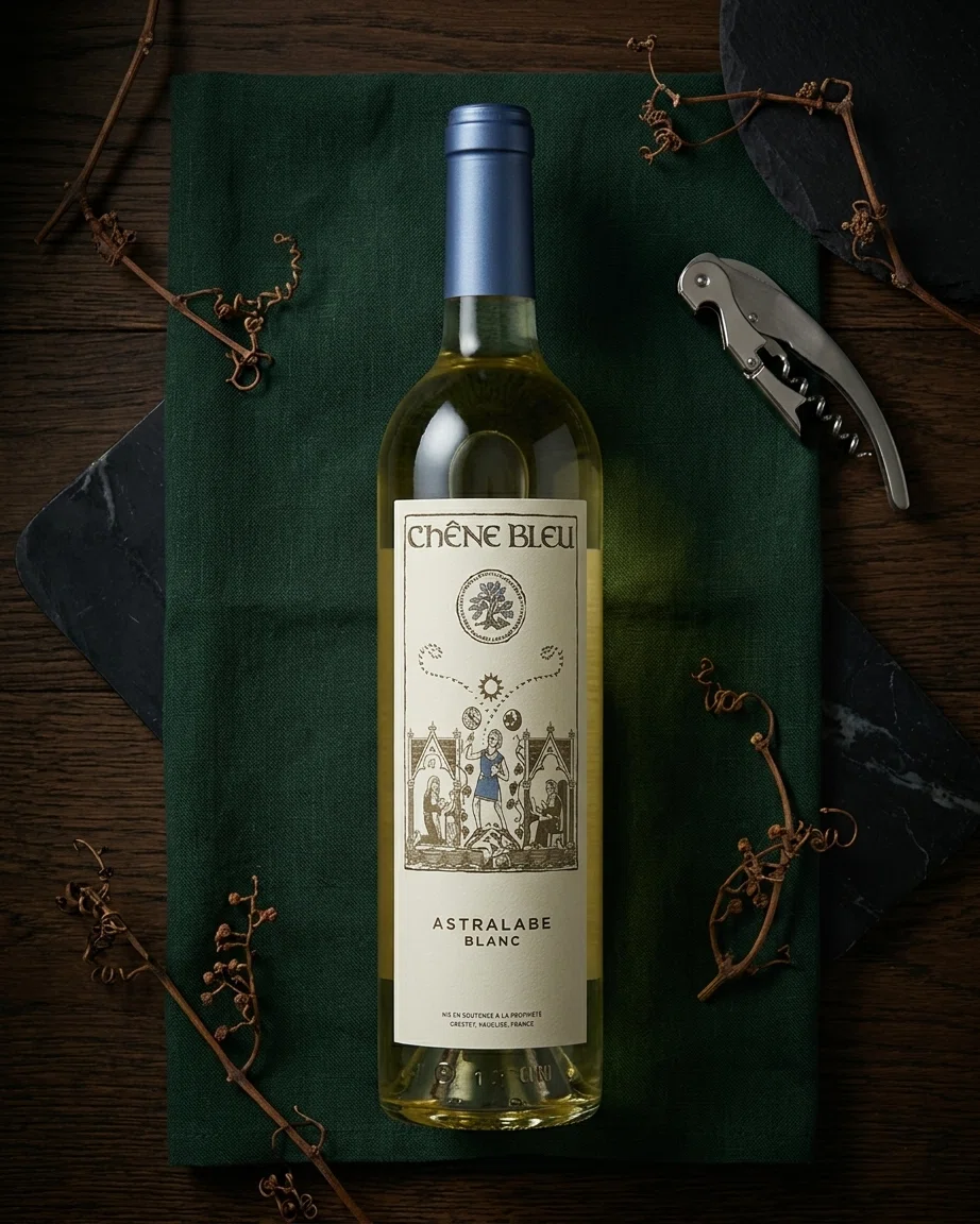Chêne Bleu Astralabe blanc