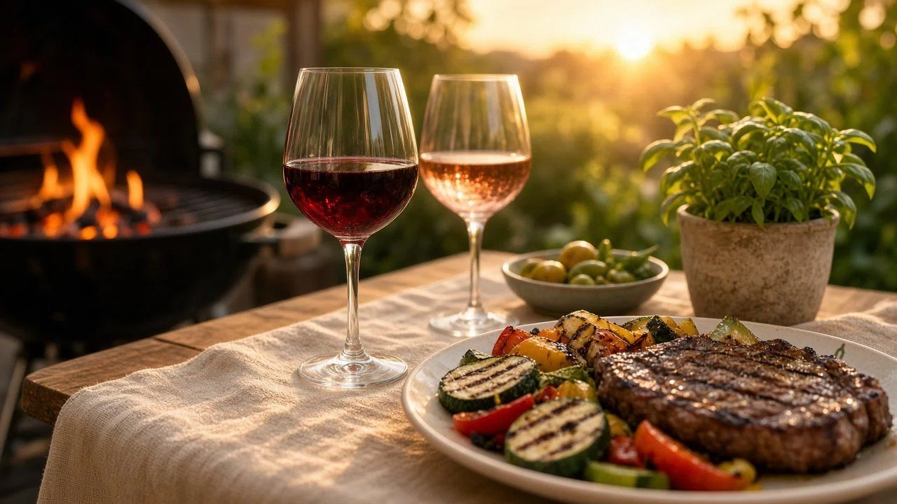 Wijn bij BBQ: zo kies je de beste fles voor de grill
