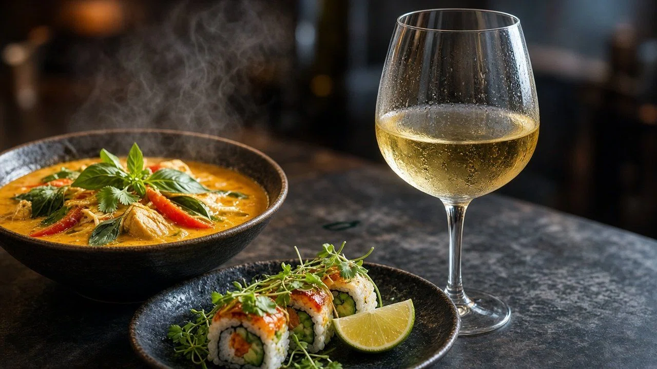 Wijn bij pittig en Aziatisch eten: zo maak je de beste match